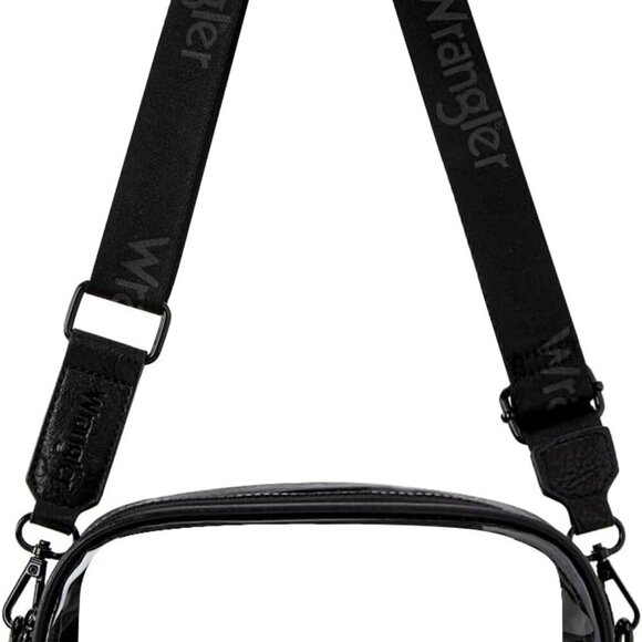 Trendy Transparent Crossbody Purse for Stadium Events - Adjustable & Stylish - Picture 7 of 7